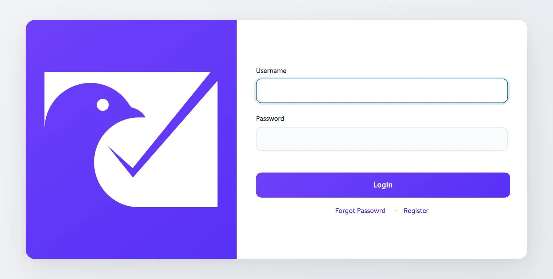 Écran de connexion du webmail nbaki.